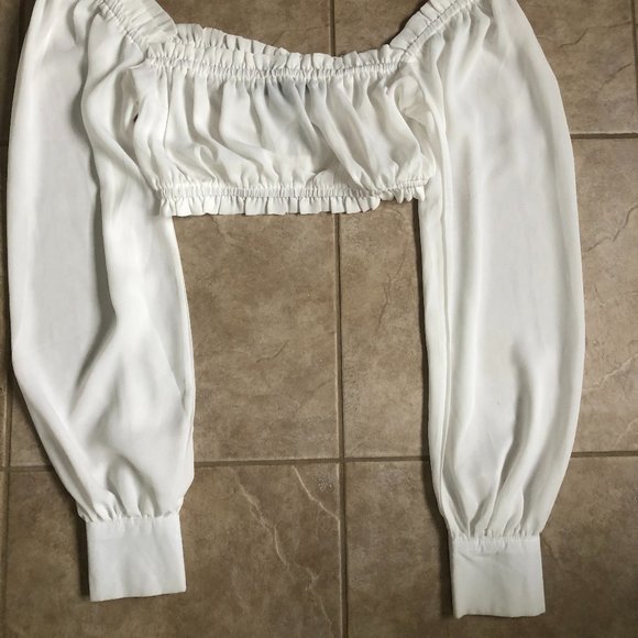 Jagger and Stone White Blouse - Picture 2 of 2